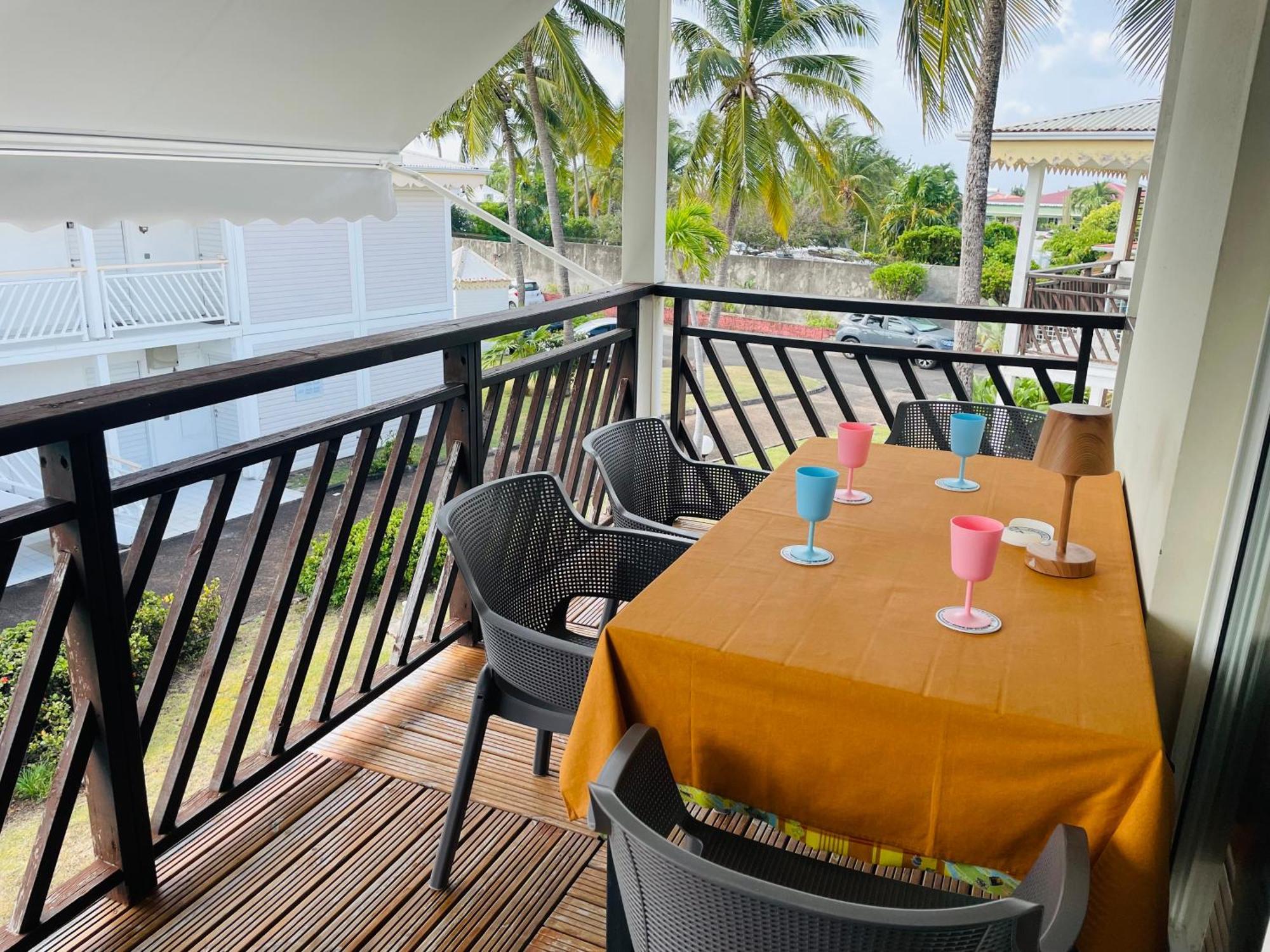 Ticarbets T3 - Residence Manganao - En Bord De Plage Saint-Francois  Exterior foto